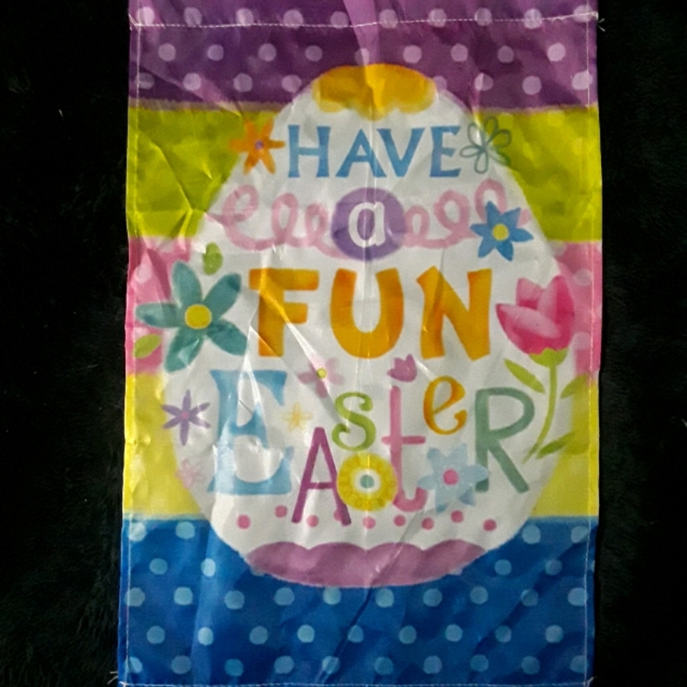 Easter Garden Flag